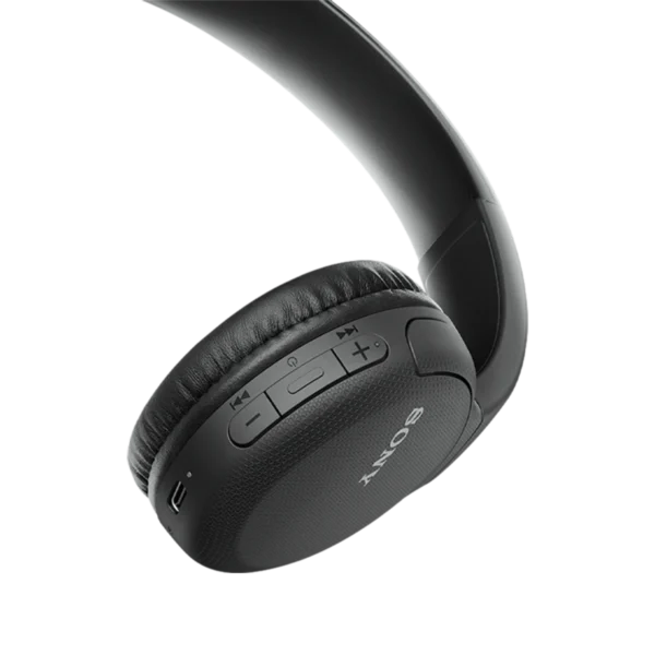 Sony WHCH510/B Bluetooth Wireless On-Ear Headphones Black
