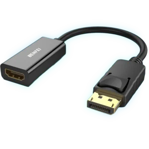 BENFEI 4K DisplayPort to HDMI Adapter Uni-Directional (Male to Female)